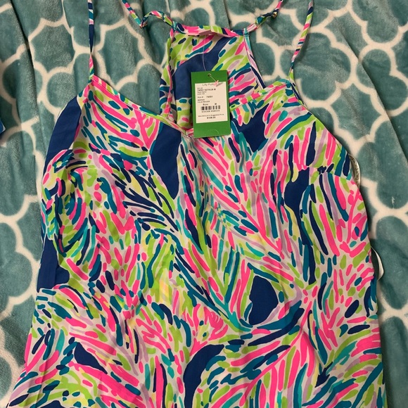 Lilly Pulitzer Tops - Lilly Pulitzer Palm reader dusk tank Lilly Pulitzer Tops - Lilly Pulitzer Palm reader dusk tank